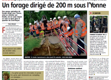 forage dirigé AT30 presse